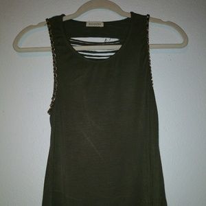 Olive Green Tank Top